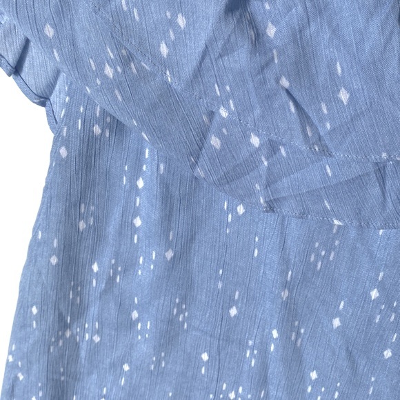 Charles Henry One Shoulder Diamond Dots light Blue Dress, Size M - Picture 11 of 16